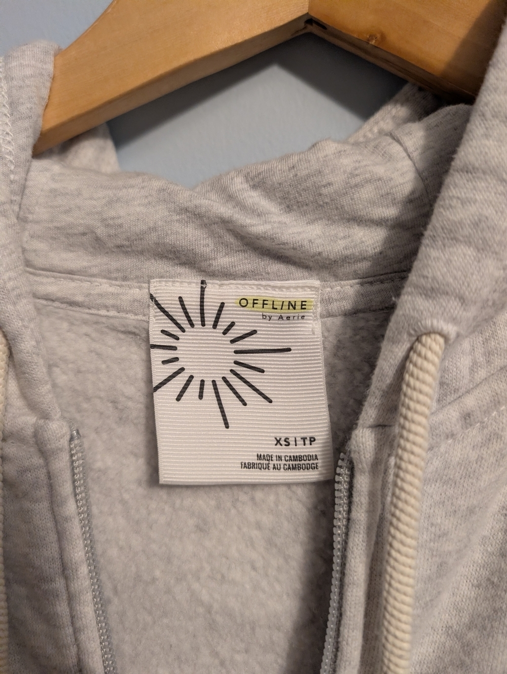 aerie Offline Heather Gray Zip Jumpsuit - Picture 7 of 11